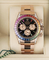 Daytona Rainbow Bezel Oystersteel Watch (VSF) 1:1