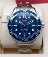 Seamaster Diver 300M Herrenuhr mit blauem Zifferblatt (ZF) 1:1 