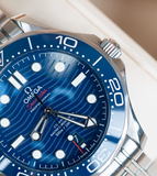 Seamaster Diver 300M Herrenuhr mit blauem Zifferblatt (ZF) 1:1 