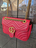 GG Marmont Matelassé Shoulder Bag