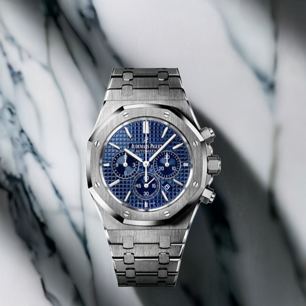 Chronograph Royal Oak Blau/Silber Uhr (ZF) 1:1 