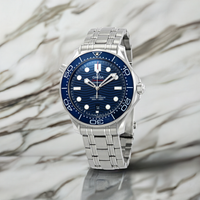 Seamaster Diver 300M Herrenuhr mit blauem Zifferblatt (ZF) 1:1 