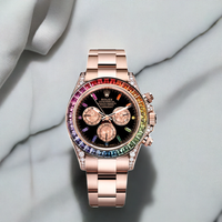 Daytona Rainbow Bezel Oystersteel Watch (VSF) 1:1