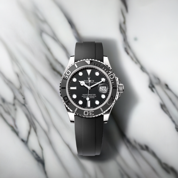 Yacht-Master Black Oysterflex (CF) 1:1