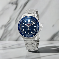 Seamaster Diver 300M Herrenuhr mit blauem Zifferblatt (ZF) 1:1 