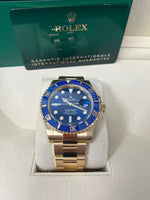 Gold/Blue Submariner Watch (VSF) 1:1