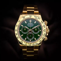 "John Mayer" Gold/Green Daytona Watch (CF) 1:1