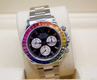 Daytona Rainbow Bezel Oystersteel Watch (VSF) 1:1