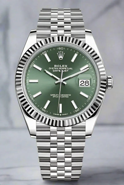 Oyster Datejust Grünes Zifferblatt (ZF) 1:1