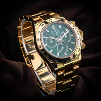 "John Mayer" Gold/Green Daytona Watch (CF) 1:1