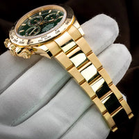 "John Mayer" Gold/Green Daytona Watch (CF) 1:1