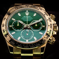 "John Mayer" Gold/Green Daytona Watch (CF) 1:1